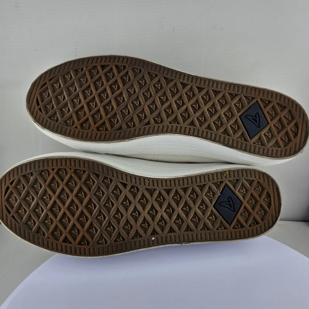 Sperry Top Sider Womens‎ Canvas Lace Up Sneakers Shoes White Size 7 STS84190 EUC - Picture 8 of 11